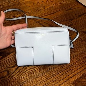 Baby blue crossbody Tory Burch bag